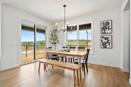 28 Sunvalley View, Cochrane, AB - Indoor Photo Showing Dining Room