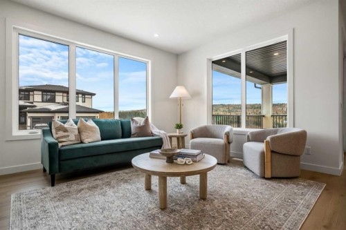 28 Sunvalley View, Cochrane, AB - Indoor Photo Showing Living Room