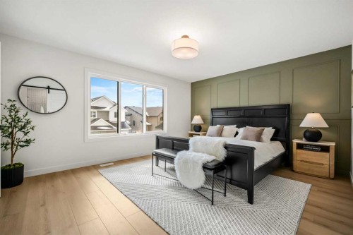 28 Sunvalley View, Cochrane, AB - Indoor Photo Showing Bedroom