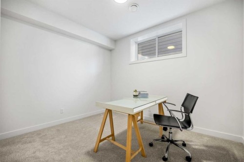 28 Sunvalley View, Cochrane, AB - Indoor Photo Showing Office