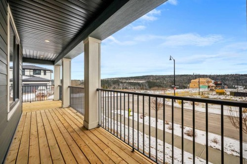 28 Sunvalley View, Cochrane, AB - Outdoor With Deck Patio Veranda With Exterior