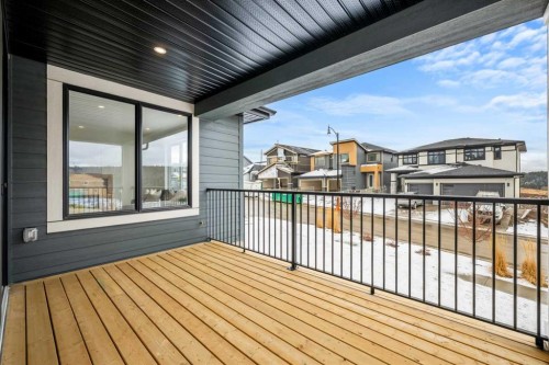28 Sunvalley View, Cochrane, AB - Outdoor With Deck Patio Veranda With Exterior
