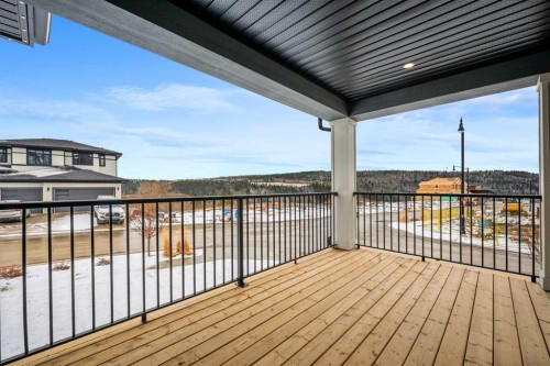 28 Sunvalley View, Cochrane, AB - Outdoor With Deck Patio Veranda With Exterior