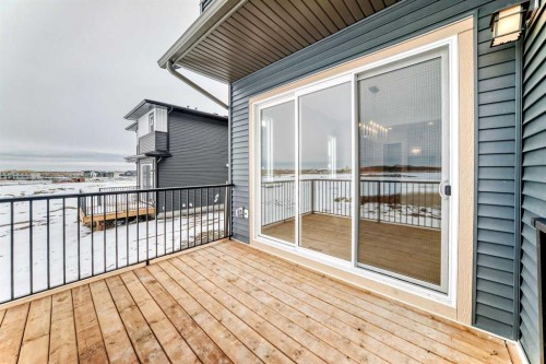 203 Langwell Common Se, Airdrie, AB - Outdoor With Exterior