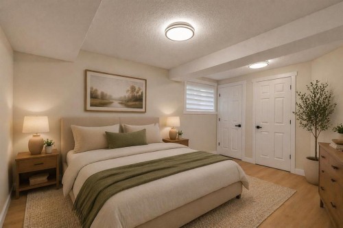 331 Springbank Place Sw, Calgary, AB - Indoor Photo Showing Bedroom