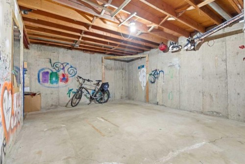9852 Athens Road Se, Calgary, AB - Indoor Photo Showing Basement