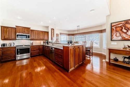 487 Rocky Ridge Drive Nw, Calgary, AB - Indoor Photo Showing Kitchen