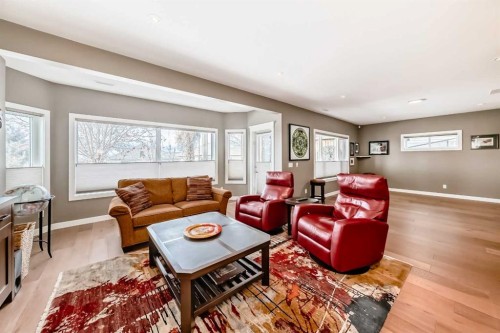 487 Rocky Ridge Drive Nw, Calgary, AB - Indoor Photo Showing Living Room