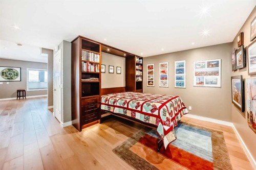 487 Rocky Ridge Drive Nw, Calgary, AB - Indoor Photo Showing Bedroom