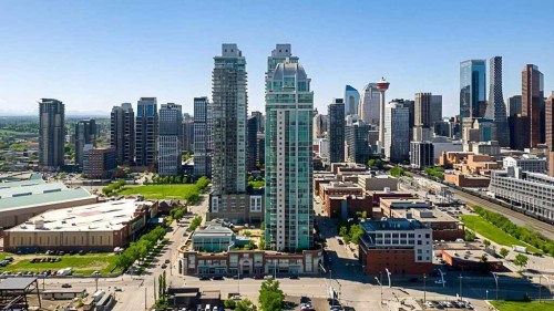 1006-433 11 Avenue Se, Calgary, AB - Outdoor With View