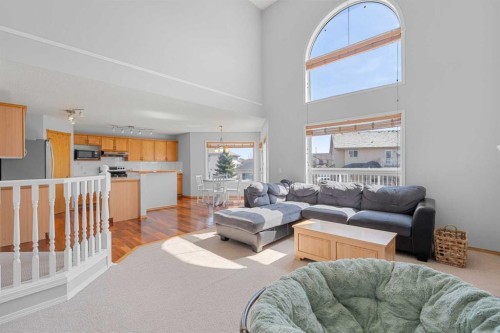 136 Coral Springs Landing Ne, Calgary, AB - Indoor Photo Showing Living Room