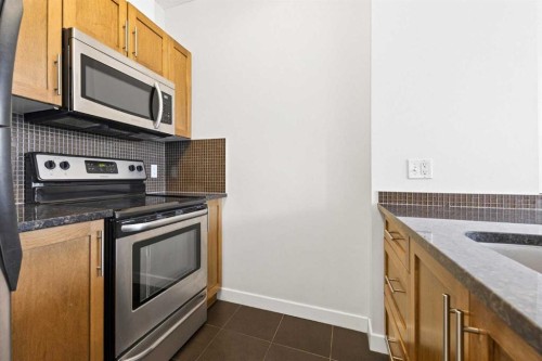 1001-325 3 Street Se, Calgary, AB - Indoor Photo Showing Kitchen