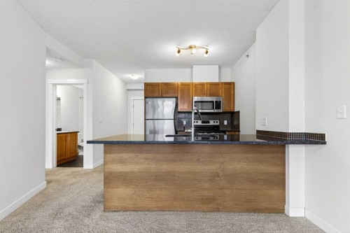 1001-325 3 Street Se, Calgary, AB - Indoor Photo Showing Kitchen