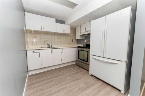 85 Abergale Close Ne, Calgary, AB - Indoor Photo Showing Kitchen With Double Sink
