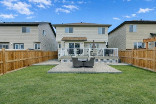 515 Stonegate Road Nw, Airdrie, AB - Outdoor With Deck Patio Veranda With Exterior
