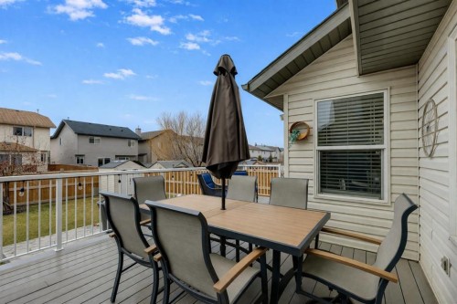 515 Stonegate Road Nw, Airdrie, AB - Outdoor With Deck Patio Veranda With Exterior