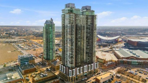 2604-1122 3 Street Se, Calgary, AB - Outdoor With View