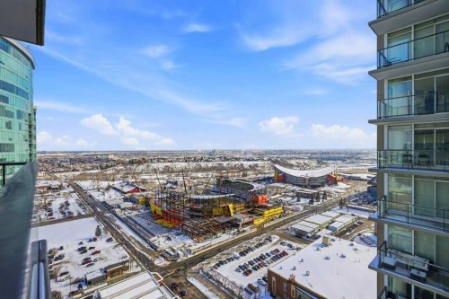 2604-1122 3 Street Se, Calgary, AB - Outdoor With View