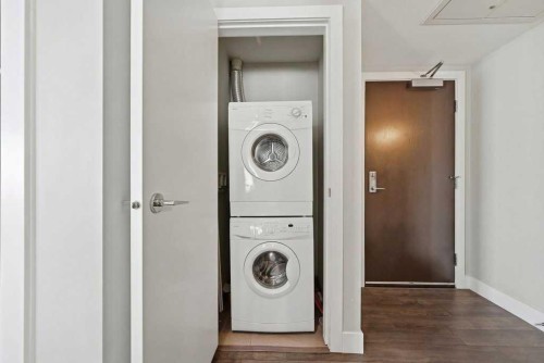 2604-1122 3 Street Se, Calgary, AB - Indoor Photo Showing Laundry Room