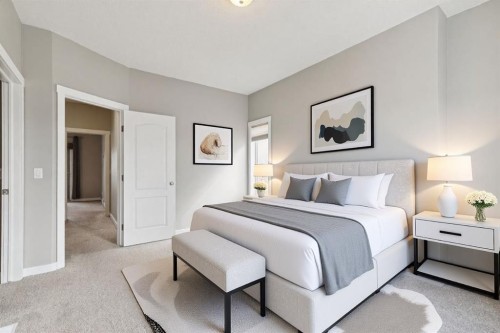 39 Sierra Morena Landing Sw, Calgary, AB - Indoor Photo Showing Bedroom