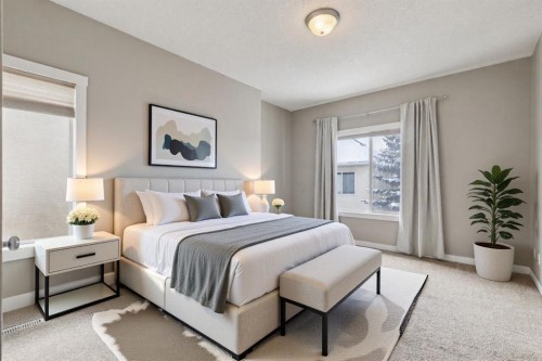 39 Sierra Morena Landing Sw, Calgary, AB - Indoor Photo Showing Bedroom