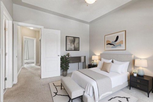 39 Sierra Morena Landing Sw, Calgary, AB - Indoor Photo Showing Bedroom