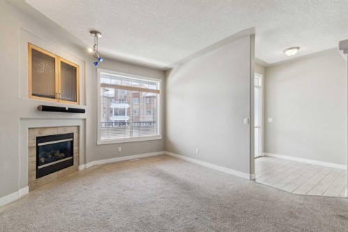 39 Sierra Morena Landing Sw, Calgary, AB - Indoor With Fireplace