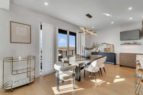351 Lucas Way Nw, Calgary, AB - Indoor Photo Showing Dining Room