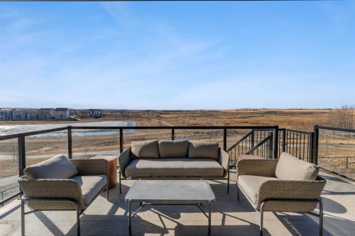 351 Lucas Way Nw, Calgary, AB - Outdoor With Deck Patio Veranda With Exterior