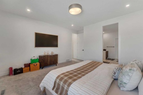 351 Lucas Way Nw, Calgary, AB - Indoor Photo Showing Bedroom