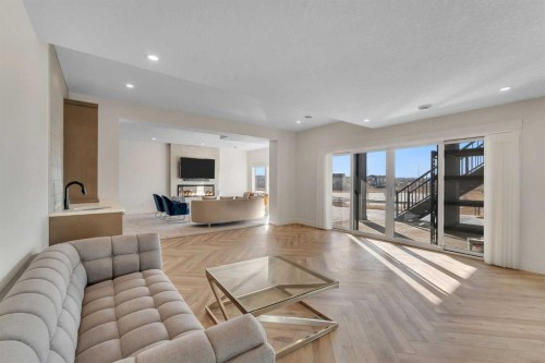351 Lucas Way Nw, Calgary, AB - Indoor Photo Showing Living Room