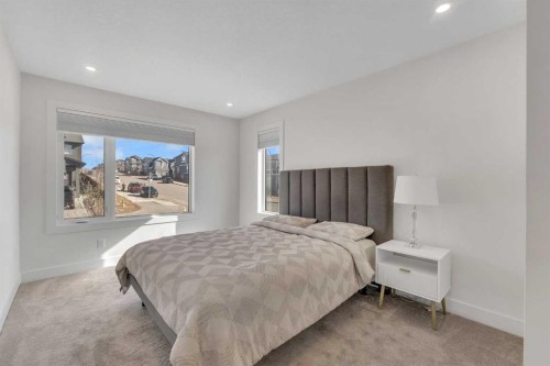351 Lucas Way Nw, Calgary, AB - Indoor Photo Showing Bedroom