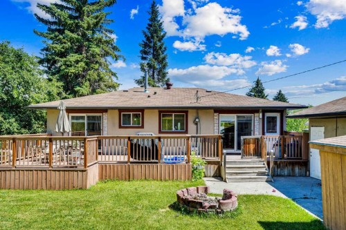 52 Harrow Crescent Sw, Calgary, AB - Outdoor With Deck Patio Veranda