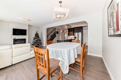144 Nolancrest Circle Nw, Calgary, AB - Indoor With Fireplace
