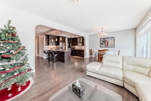 144 Nolancrest Circle Nw, Calgary, AB - Indoor Photo Showing Living Room