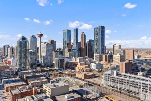 2901-433 11 Avenue Se, Calgary, AB - Outdoor With View