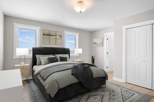 31017 Range Road 23, Rural Mountain View County, AB - Indoor Photo Showing Bedroom