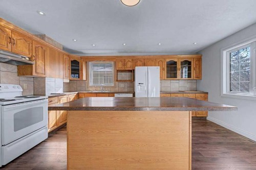 1607 Marlyn Way Ne, Calgary, AB - Indoor Photo Showing Kitchen With Double Sink