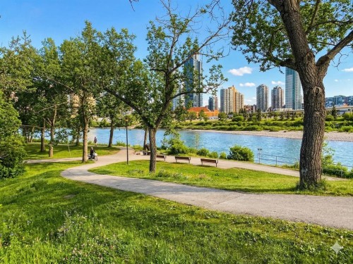 2412 1 Avenue Nw, Calgary, AB - Outdoor With Body Of Water With View
