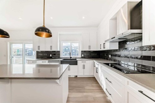 267 Chelsea Heath, Chestermere, AB - Indoor Photo Showing Kitchen