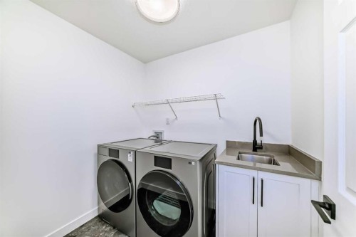 267 Chelsea Heath, Chestermere, AB - Indoor Photo Showing Laundry Room