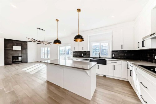 267 Chelsea Heath, Chestermere, AB - Indoor Photo Showing Kitchen