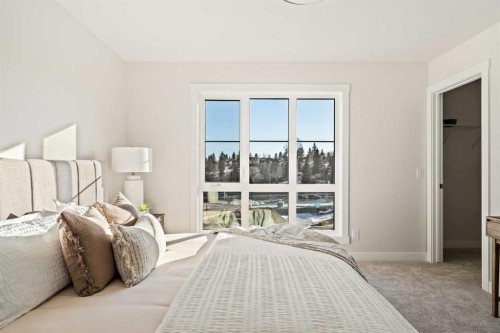 604 Sovereign Common Sw, Calgary, AB - Indoor Photo Showing Bedroom