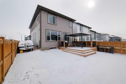 3 Saddlebred Court, Cochrane, AB - Outdoor With Deck Patio Veranda With Exterior