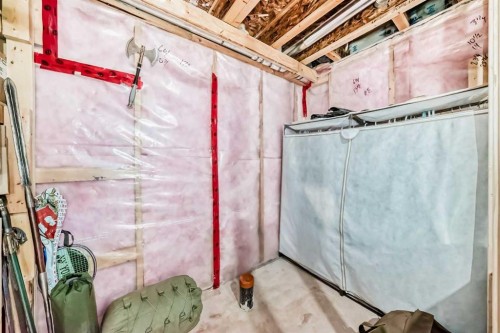 6 Elgin Meadows Gardens Se, Calgary, AB - Indoor Photo Showing Basement