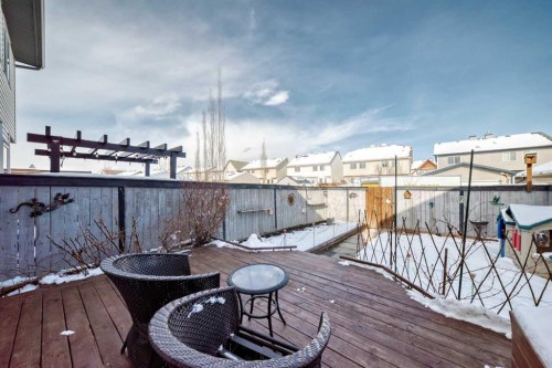 6 Elgin Meadows Gardens Se, Calgary, AB - Outdoor With Deck Patio Veranda With Exterior