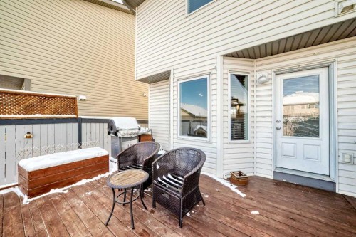 6 Elgin Meadows Gardens Se, Calgary, AB - Outdoor With Deck Patio Veranda With Exterior