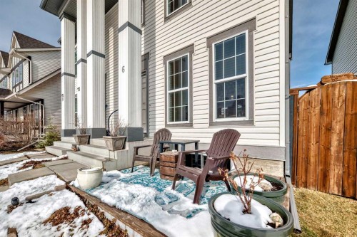 6 Elgin Meadows Gardens Se, Calgary, AB - Outdoor With Deck Patio Veranda