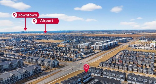 403-137 Red Embers Link Ne, Calgary, AB - Outdoor With View