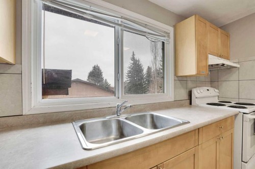 5224 32 Avenue Nw, Calgary, AB - Indoor Photo Showing Kitchen With Double Sink